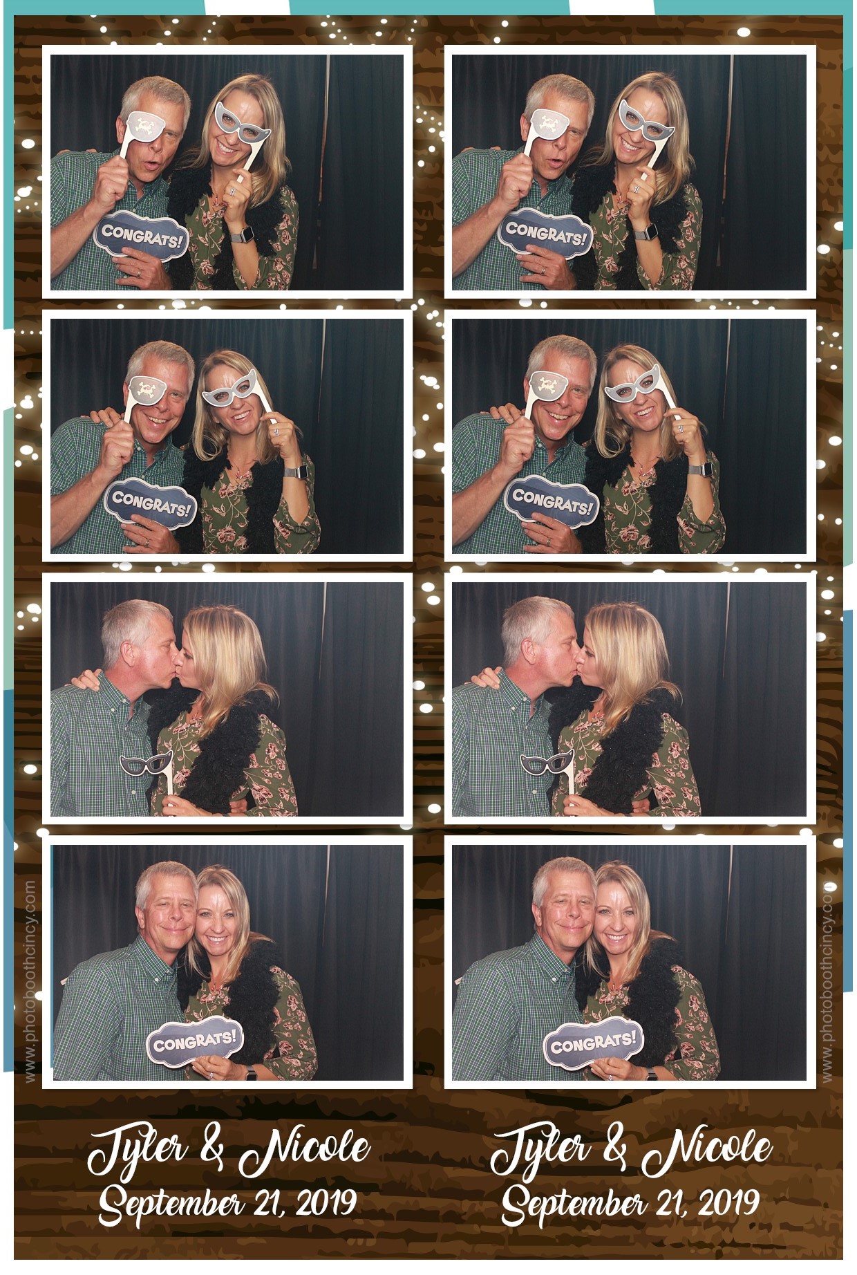 Nicole Lahrmann & Tyler Wilson | View more photos from the event at gallery.photoboothcincy.com/u/PhotoBoothCincy/Nicole-Lahrmann-Tyler-Wilson